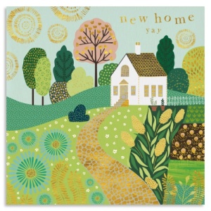 House On The Hill New Home Card